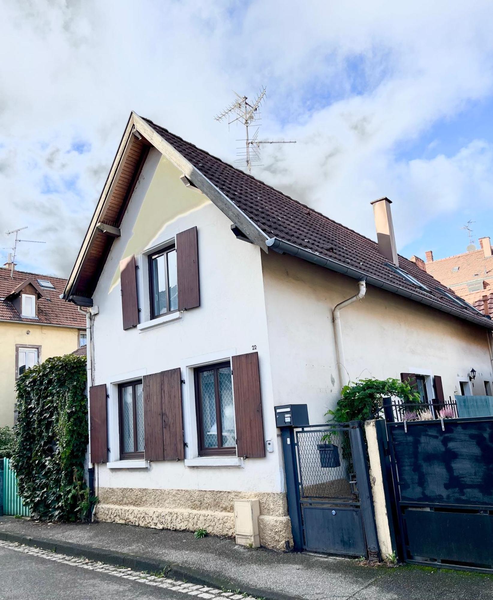 Etage Entier Prive, 45M2 Chez Regine Villa Schiltigheim Exteriör bild
